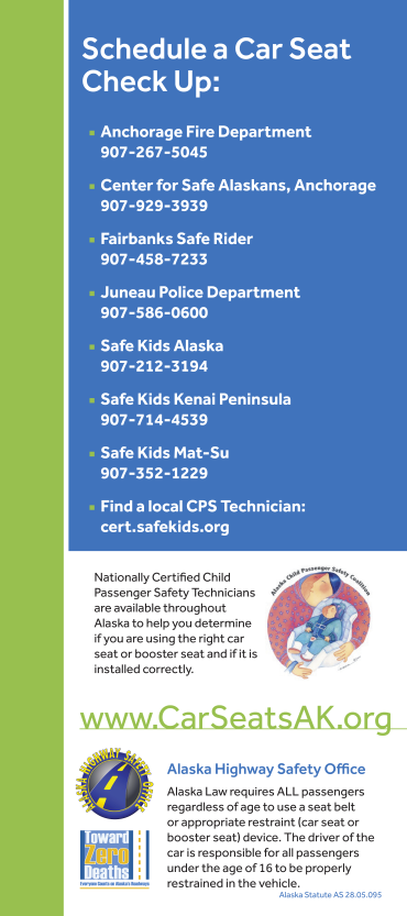 Child Passenger Safety, Transportation Safety, Injury Center